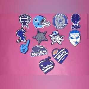 Dallas cowboys croc charms